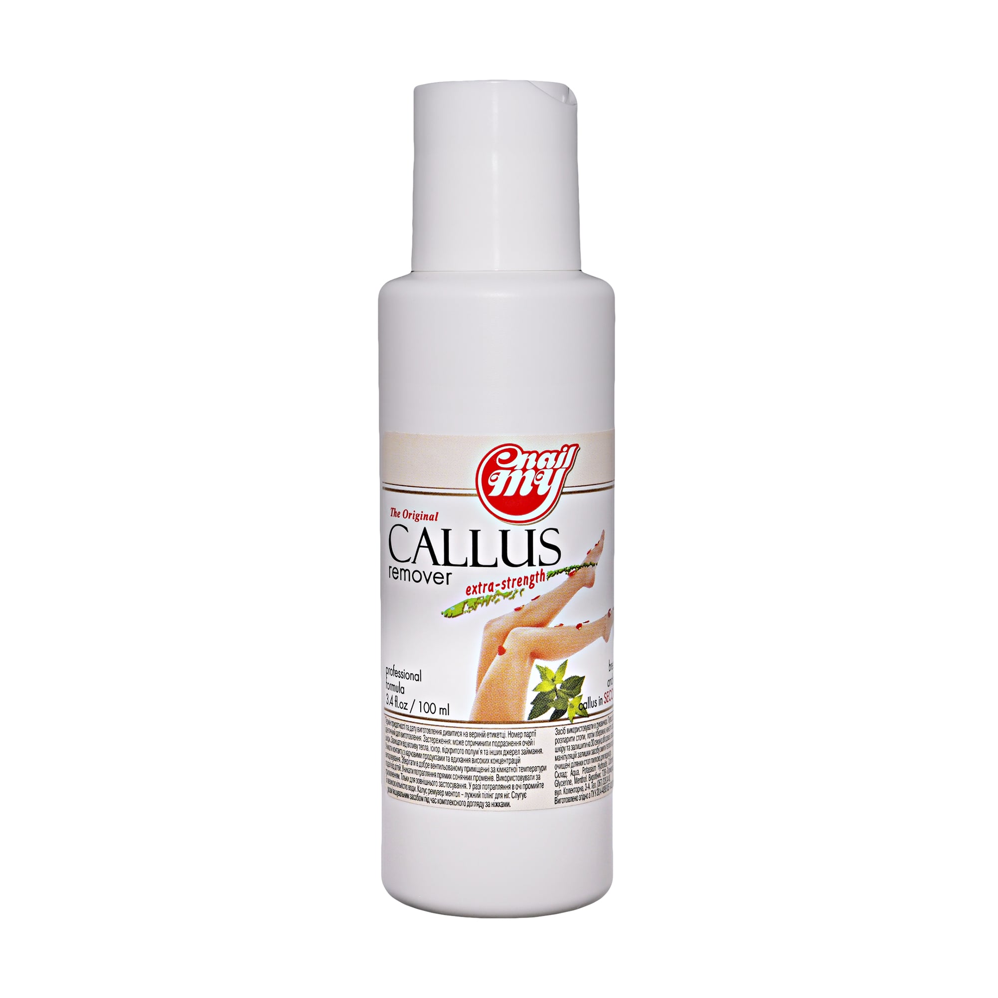 Уцінка! Кислотний пілінг для ніг My Nail Callus Remover Ментол, 100 мл